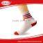 Pure cotton stripe short tube their odor-proof cotton men and women are socks,Average size of socks