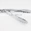 12 Inch All Stainless Steel Locking Kitchen Food Tongs