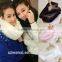 hot sale winter warm sweet lovely girl's faux fur scarf 2016