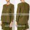 new arrival khaki patch pocket fancy casual shirt OEM service