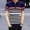 2016 New Men Polo Shirt Classic Striped Casual Mens Polo Shirt Brands Short Sleeve Summer Cotton Fashion Camisa Men's Polos