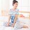 100%cotton Fashional Design High Quality Summer Pajamas for Girls