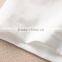 pure white simple ladies 100% cotton long sleeve t-shirt