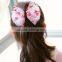 S17166A Latest Design Kids Hair Accessories Baby Big Bow Hair Clip