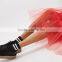 2017 OEM Spring Red Flowy Giant Tutu Tulle Below The Knee Skirts