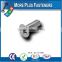 Made in Taiwan ISO 7046 Philips Flat Countersunk Head Machine Screw Low Carbon Steel Zinc Plated