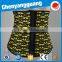 CYG-yellow pattern 4 steel bones waist trainer