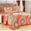 100%polyester Printed Comfortable Flannel Bed Sheet Set