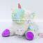 High quality cartoon kid dolls anime unicorn cute plush soft toys 25cm