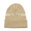 Custom Patch Cap Hat Long Acrylic Beanie Knit Hat Winter Hat