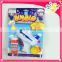 Plastic friction bubble gun toy for kids