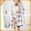 Fashion Lady Shawl With Genuine Rabbit Fur Pompom Shawl