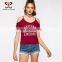 New Design round neck T-shirt Printing,Fashion T-shirt Women,T-shirt 100% Cotton
