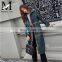 Factory Price Hot Sell Genuine Fur Women Leather Jacket with Sheep Fur Trim Ladies