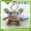 girl toy bow small mouse plush stuffed keychain