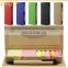 kraft paper cover sticky notes book with pen combined memo pad sticky notepad