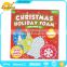 2017 hotsale 3D EVA christmas ginger bell and snow flake decoration