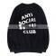 supply OEM service printed flower hoodie for men design pullover add wool hoodie for men