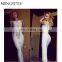 woman bodycon round neck maxi party dresses , latest designs sexy bandage women's evening dress for wholesale