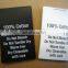 Custom Printing 100% Cotton Washing Label