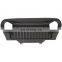 J282 Lantsun Matte Black Front Gladiator Grille Vader Grill w/ Mesh Inserts for 1997-2006 J eep Wrangler TJ