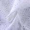 white 100% cotton swiss voile lace custom fabric embroidery