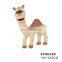 Cute panda interactive dog toy pet latex toy with squeaker