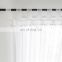 New Design Rod Pocket Pom Pom Sheer Fancy Voile Sheer Fabric Curtain