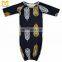 Children New Bear Printed Adorable Newborn Long Sleeping Bags Clothing Wholesale Baby Girls Boutique Sleeping Gown