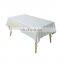 China custom rectangle strip table cover  dining room polyester tablecloth for home decora
