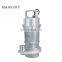 Small QDX acid oil 1 hp stainless steel submersible water pump