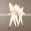 New Design Bird Simple White Paper Crane Pendant Lamp Chandelier