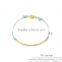New design leather braid bio magnetic bracelet wholesale