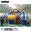 Park Waterslide Bouncer Swimming Ball Pool Inflatable Water Wet Slide for Kids