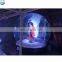 Factory high-quality customized  outdoor christmas decoration giant inflatable human size snow globe tent for sale