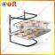 Multilayer metal cake display racks
