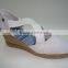 women casual canvas shoes jute espadrille