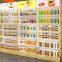 Lepin New Supermarket Convenience Store Steel-Wood Shelves Maternal and Child Accessories Store Nakajima Cabinet Wooden End Display Shelves