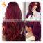 Fashion 7 Style Black Long White Cosplay Wigs Wave Color Wig Cosplays Centre Parting Pink Loose Curly Wig Full Cosplay Red