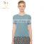 Ladies short sleeve sweater cashmere knit T shirt