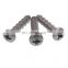 stainless steel m5 cross recess cutting self tapping screws for plastic