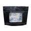 Black Matte Stand Up Smell Proof Double Zipper Lock GRIP N RIP Pharmacy Dispensary Exit Child Resistant Mylar Bag For Shopping