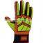 HANDLANDY Vibration-Resistant Oil and Gas Gloves Safety Work Gloves with TPR Protector Oilfield Impact Gloves