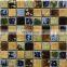 handmade crystal glazed decoration with random pattern ceramic Mosaic tile