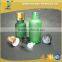 50ml green frosted essential oil bottle with cap