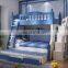 Health protection Kids bunk beds solid wood fresh furniture children bedroom sets