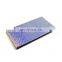 Best wholesale shining PU leatherette paper empty palette with strong magnet base for eyeshadow powders