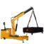 Warehouse Workshop Floor Mounted Electric floor crane with CE