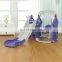 Kindergarten plastic swing boy indoor combination plastic slide and swing set indoor playground equipment for kids