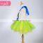 The yellow soft and best quality short tulle prom dress